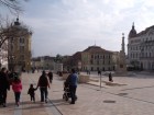 Pécs - Séta a tavaszi Széchenyi téren